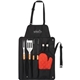 BBQ Now Apron and 7 piece BBQ Set