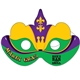 Mardi Gras Mask Full Color