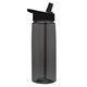 The Flair - 26 oz Transparent Tritan(TM) Bottle with Flip Straw lid