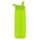 The Flair - 26 oz Transparent Tritan(TM) Bottle with Flip Straw lid