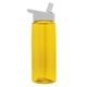 The Flair - 26 oz Transparent Tritan(TM) Bottle with Flip Straw lid