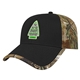 Solid Front Camo Back Cap