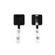 4- Color Process Square Plastic Badge Reel