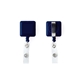 4- Color Process Square Plastic Badge Reel