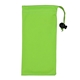 TUNEBOOM PLUS Mobile Tech Earbud Kit with Microfiber Cloth in Microfiber Cinch Pack Components inserted into Microfiber Kit
