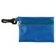 Earbud Tech Kit with Microfiber Cleaning Cloth In Translucent Carabiner Zipper Pouch
