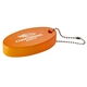Oval Floater Key Tag