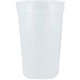 22 oz Smooth Walled Plastic Stadium Cup with Automated Silkscreen Imprint