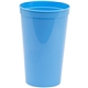 22 oz Smooth Walled Plastic Stadium Cup with Automated Silkscreen Imprint