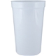 22 oz Smooth Walled Plastic Stadium Cup with Automated Silkscreen Imprint
