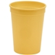 12 oz Smooth Walled Plastic Stadium Cup with Automated Silkscreen Imprint