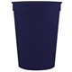 12 oz Smooth Walled Plastic Stadium Cup With Automated Silkscreen Imprint