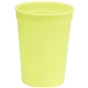 12 oz Smooth Walled Plastic Stadium Cup with Automated Silkscreen Imprint