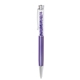 Blackpen Twist - Action Ballpoint Pen, Matching Purple Barrel and Crystal Stones
