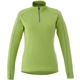 Womens TAZA Performance Knit Quarter Zip with Thumb Holes