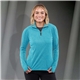 Womens TAZA Performance Knit Quarter Zip with Thumb Holes