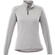 Womens TAZA Performance Knit Quarter Zip with Thumb Holes