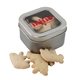 Window Tin with Animal Crackers