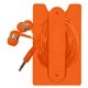 Phone Wallet With Earbuds