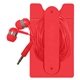 Phone Wallet With Earbuds