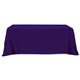 Flat Poly / Cotton 3- sided Table Cover - fits 8 standard table