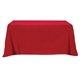 Flat Poly / Cotton 4- sided Table Cover - fits 6 standard table