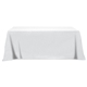 Flat Poly / Cotton 4- sided Table Cover - fits 8 standard table