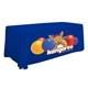 6 Standard Table Throw (Full - Color Front Only)