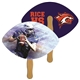 Football Hand Fan Full Color (2 Sides) - Paper Products