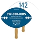 Football Auction Hand Fan Full Color - Paper Products