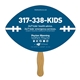 Football Hand Fan Full Color (1 Side) - Paper Products