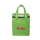 Non - Woven Cubic Lunch Cooler Bag With ID Slot