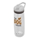 28 oz Wave Bottle With Flip Up Straw