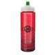 26 oz PET Bottle with Flip Spout Ice Stick
