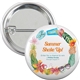 2-1/2 Round Safety Pin Button