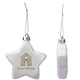 Shatter Resistant Flat Star Ornament