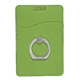 Leeman Tuscany(TM) Card Holder With Metal Ring Phone Stand