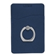 Leeman Tuscany(TM) Card Holder With Metal Ring Phone Stand