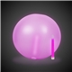 12 Inch Inflatable Beach Balls with one 6 Inch Glow Stick - Pink