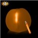 12 Inch Inflatable Beach Balls with 1 - 6 Inch ORANGE Glow Stick