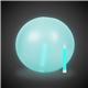12 Inch Inflatable Beach Balls with 1 - 6 Inch AQUA Glow Stick