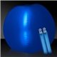 24 Inch Inflatable Beach Ball With Two 6 Inch Glow Sticks - Blue