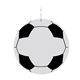 2 1/2 Soccer Ball Plastic Medallion Badges