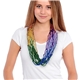 Rainbow Segmented Mardi Gras Beads