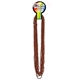 Metallic Orange Mardi Gras Beads