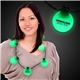 Green LED Ball Necklace