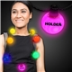 Rainbow LED Ball Necklace