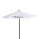 Custom Promotional Wood Printed Steel Beach Umbrella