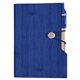 Woodgrain Look Notebook With Sticky Notes And Flags