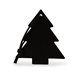Tannenbaum Leather Tree Ornament